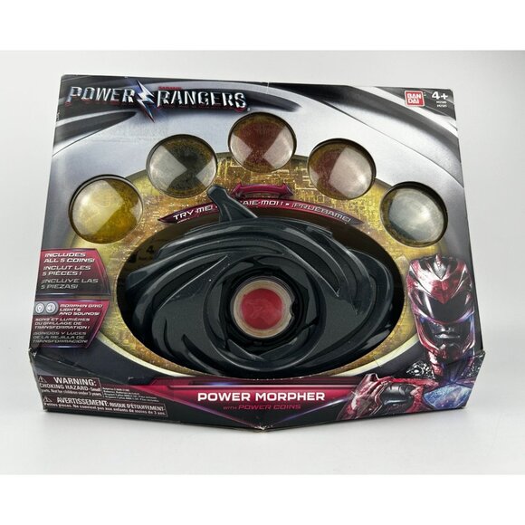 Power Rangers Legacy Power Morpher Toy with Coins Collectible Bandai 4+ 2016 NOS - Picture 8 of 9